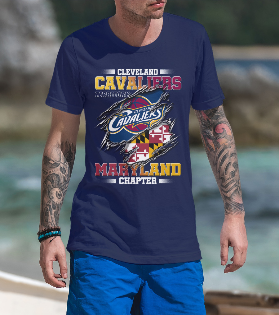 Cleveland Cavaliers Territory Maryland Chapter T-Shirt