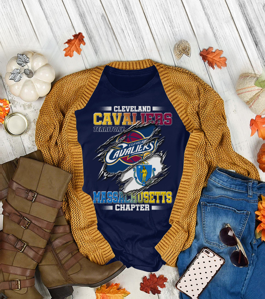 Cleveland Cavaliers Territory Massachusetts Chapter T-Shirt