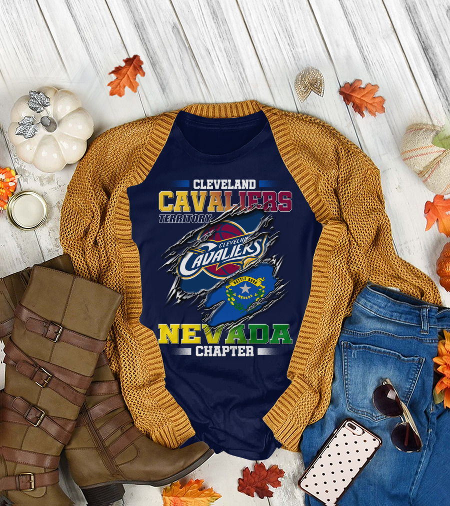 Cleveland Cavaliers Territory Nevada Chapter T-Shirt