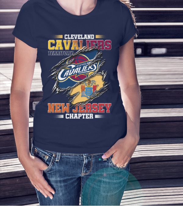 Cleveland Cavaliers Territory New Jersey Chapter T-Shirt