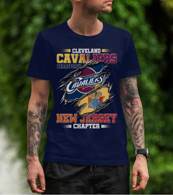 Cleveland Cavaliers Territory New Jersey Chapter T-Shirt