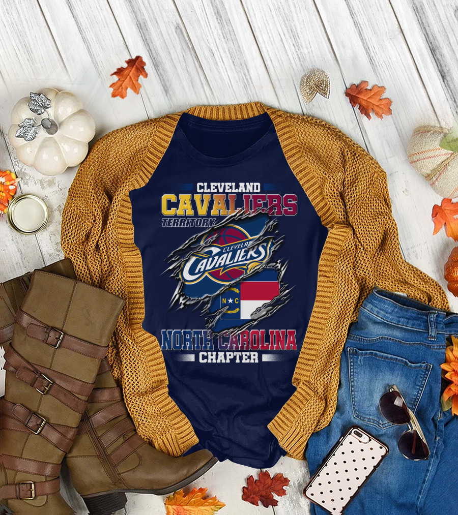 Cleveland Cavaliers Territory North Carolina Chapter T-Shirt