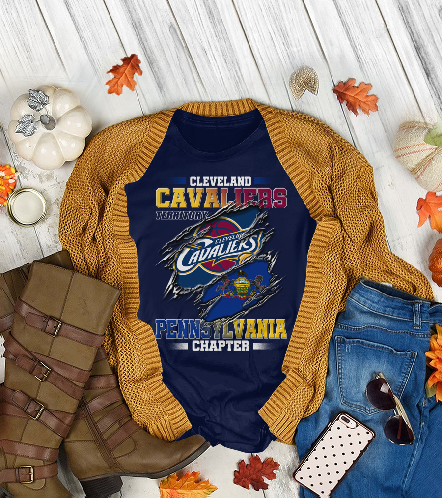 Cleveland Cavaliers Territory Pennsylvania Chapter T-Shirt