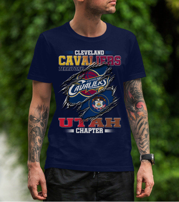 Cleveland Cavaliers Territory Utah Chapter NBA Fans 1896 T-Shirt