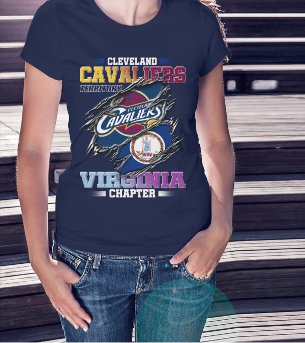 Cleveland Cavaliers Territory Virginia Chapter T-Shirt