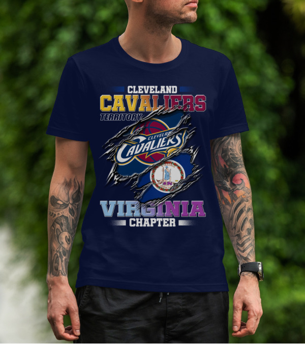 Cleveland Cavaliers Territory Virginia Chapter T-Shirt