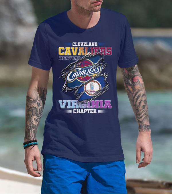 Cleveland Cavaliers Territory Virginia Chapter T-Shirt