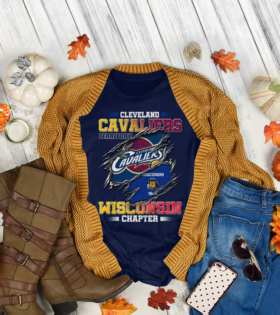 Cleveland Cavaliers Territory Wisconsin Chapter 1848 T-Shirt