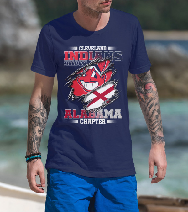 Cleveland Indians Territory Alabama Chapter T-Shirt