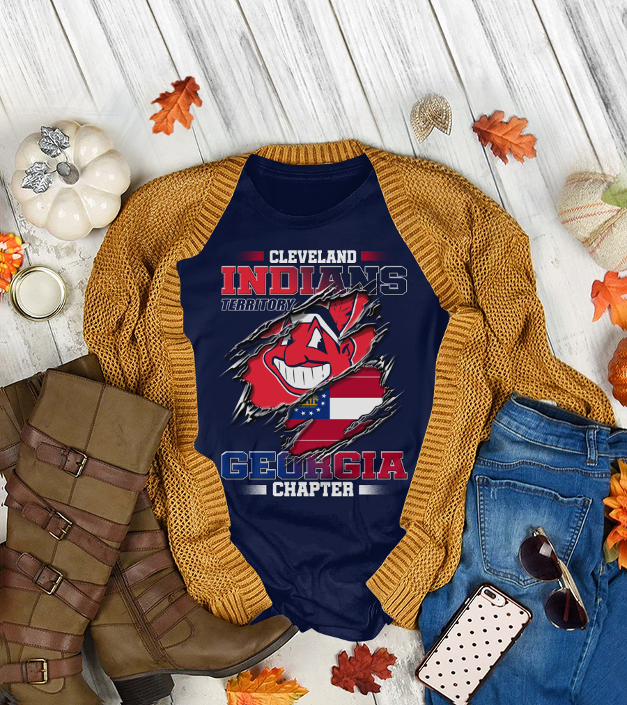 Cleveland Indians Territory Georgia Chapter T-Shirt