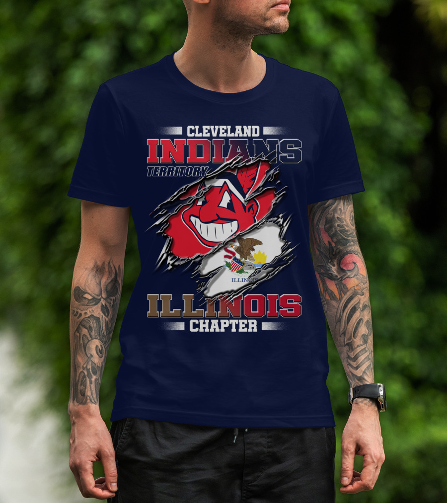 Cleveland Indians Territory Illinois Chapter T-Shirt