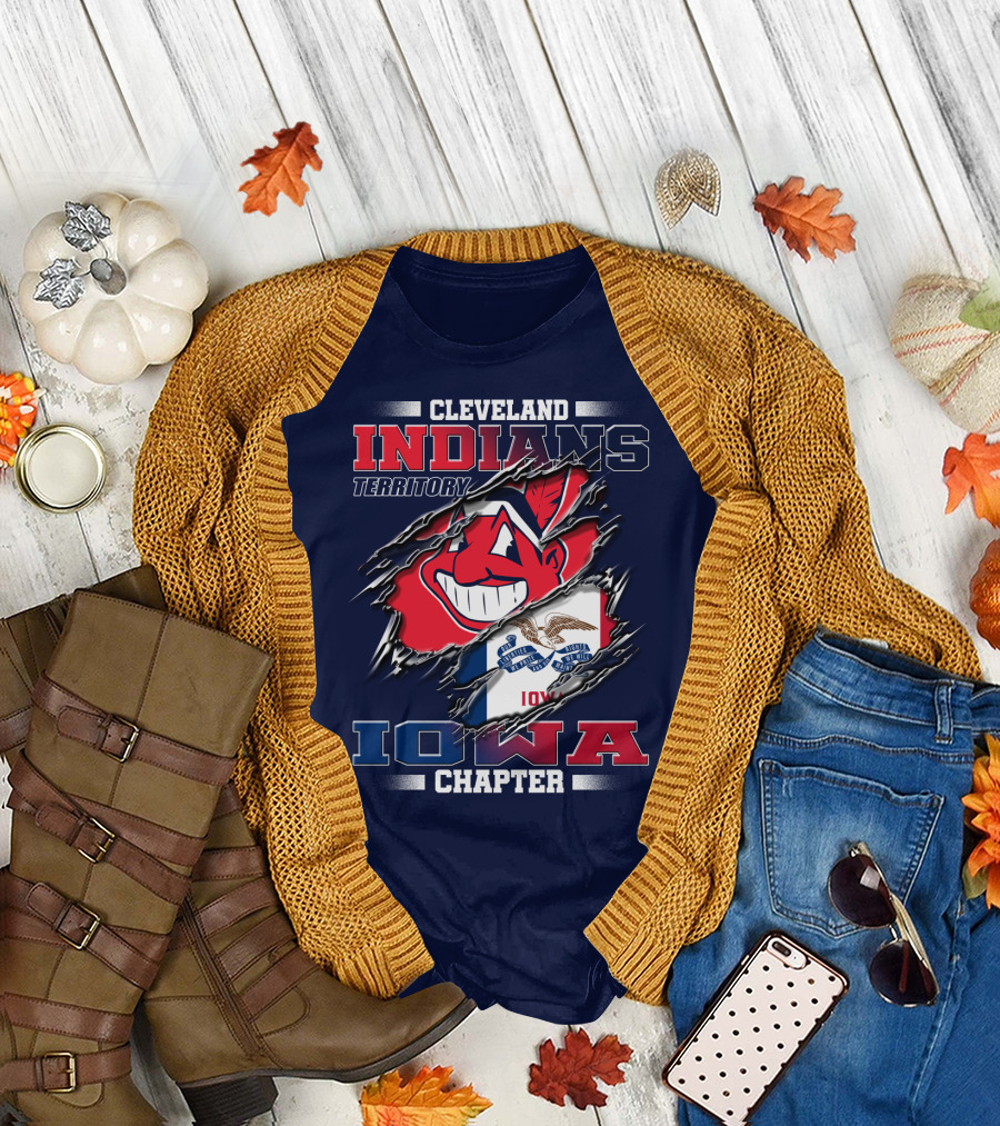 Cleveland Indians Territory Iowa Chapter T-Shirt