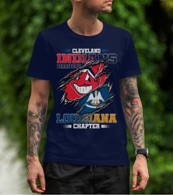 Cleveland Indians Territory Louisiana Chapter T-Shirt
