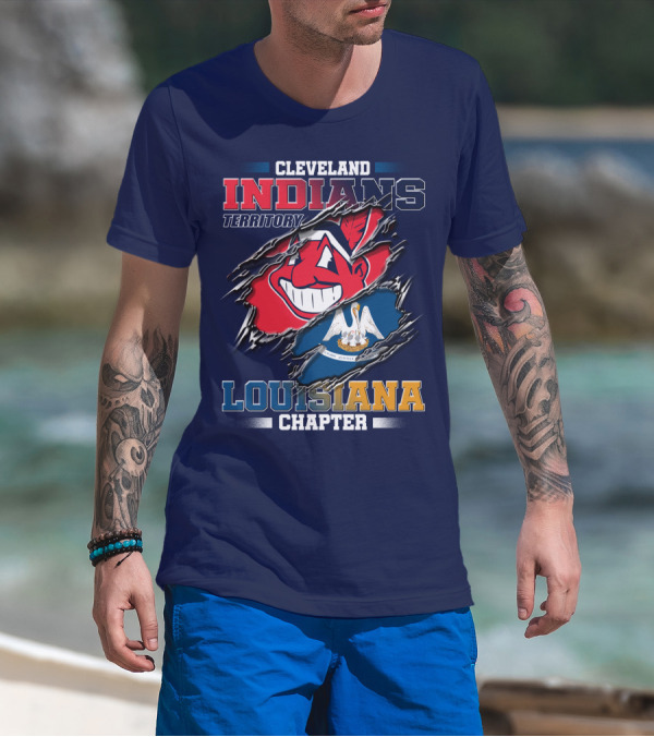 Cleveland Indians Territory Louisiana Chapter T-Shirt