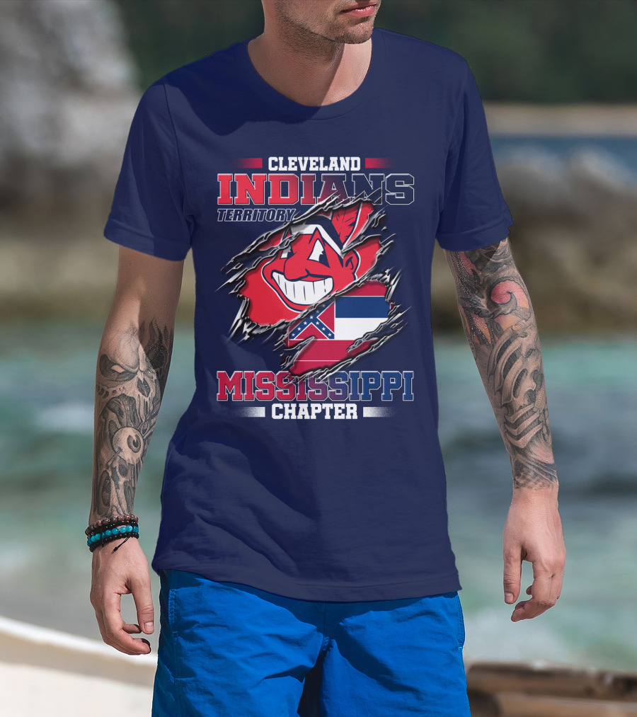 Cleveland Indians Territory Mississippi Chapter T-Shirt
