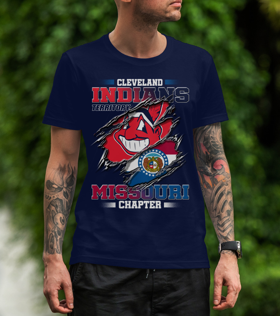 Cleveland Indians Territory Missouri Chapter T-Shirt