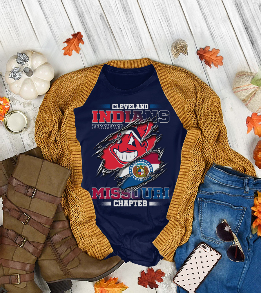 Cleveland Indians Territory Missouri Chapter T-Shirt