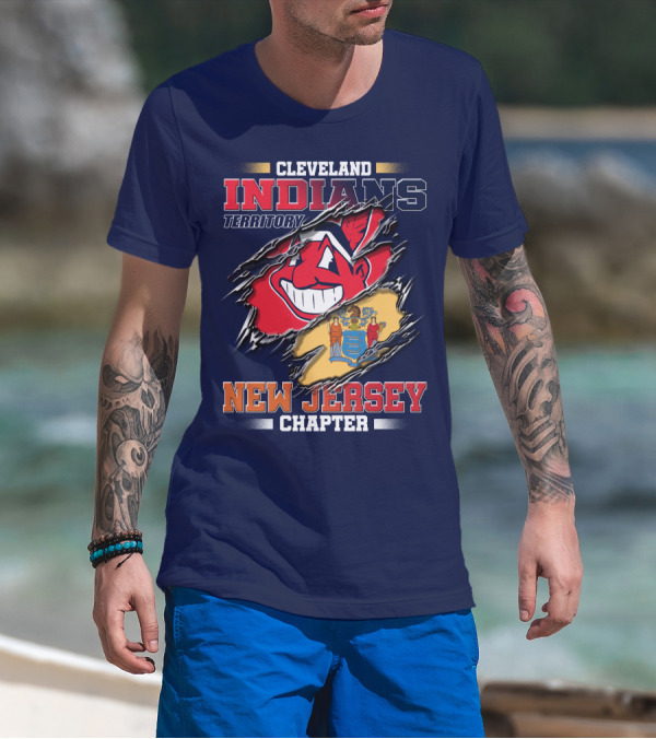 Cleveland Indians Territory New Jersey Chapter T-Shirt