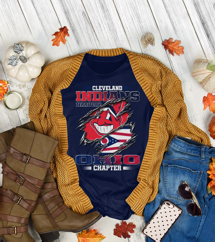 Cleveland Indians Territory Ohio Chapter T-Shirt