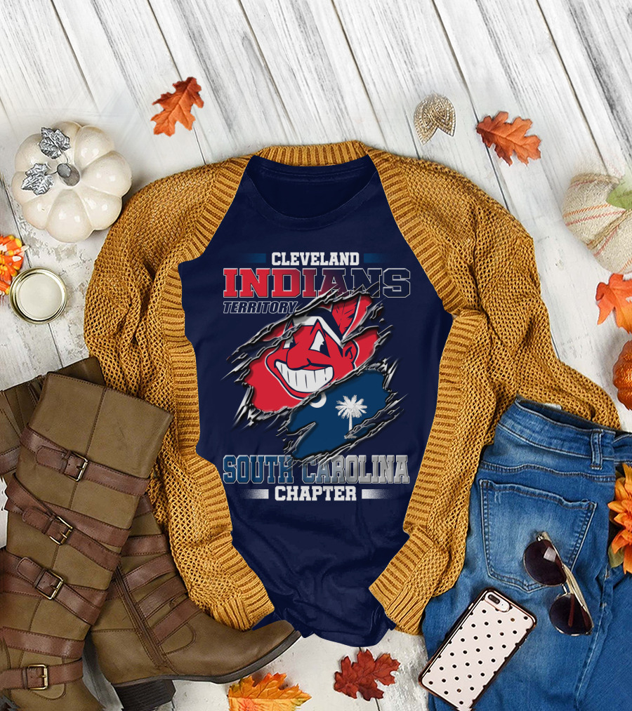 Cleveland Indians Territory South Carolina Chapter T-Shirt