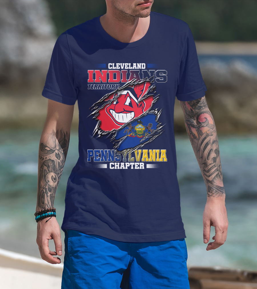 Cleveland Indians Territory Pennsylvania Chapter T-Shirt