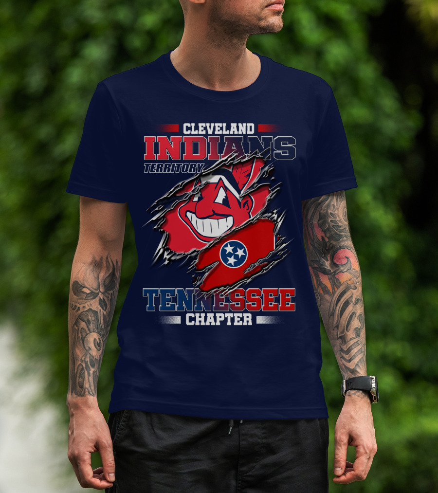 Cleveland Indians Territory Tennessee Chapter T-Shirt