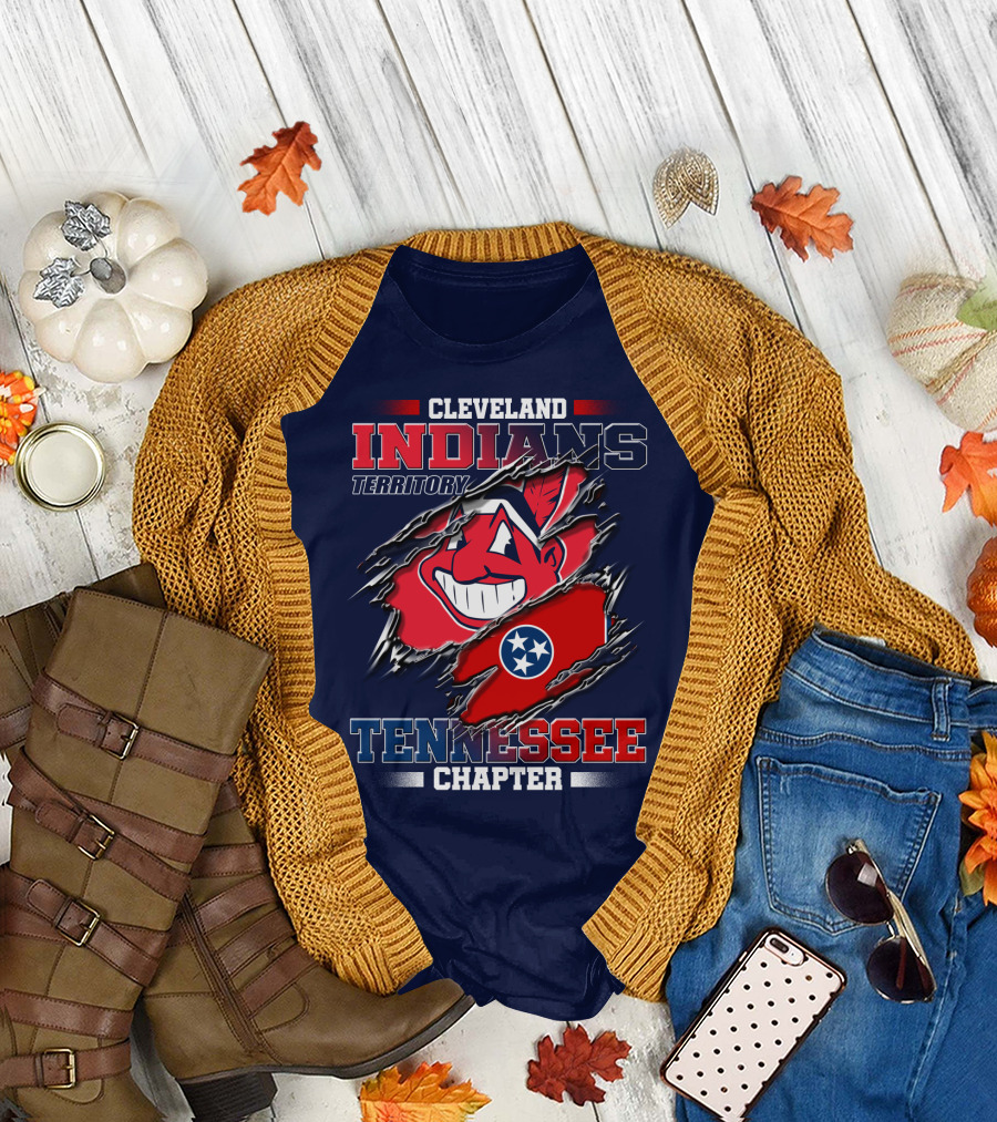 Cleveland Indians Territory Tennessee Chapter T-Shirt