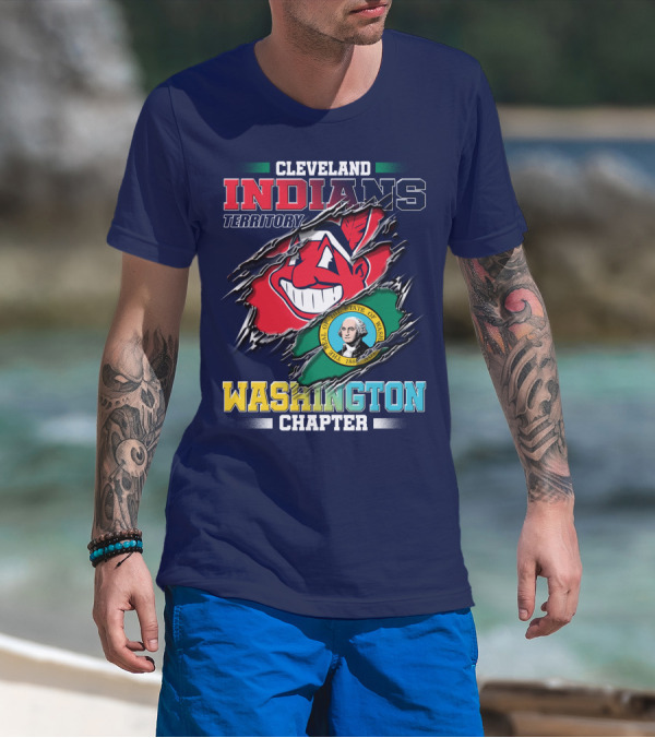 Cleveland Indians Territory Washington Chapter T-Shirt