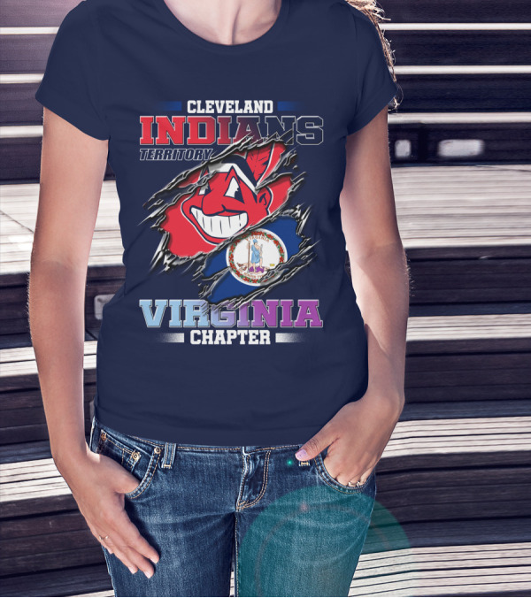 Cleveland Indians Territory Virginia Chapter T-Shirt