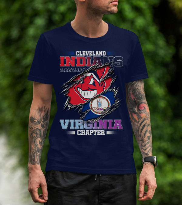Cleveland Indians Territory Virginia Chapter T-Shirt