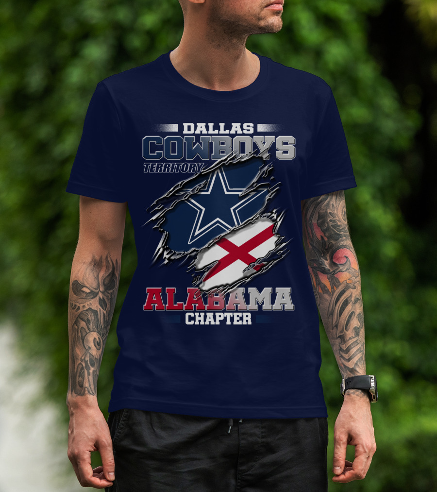 Dallas Cowboys Territory Alabama Chapter T-Shirt