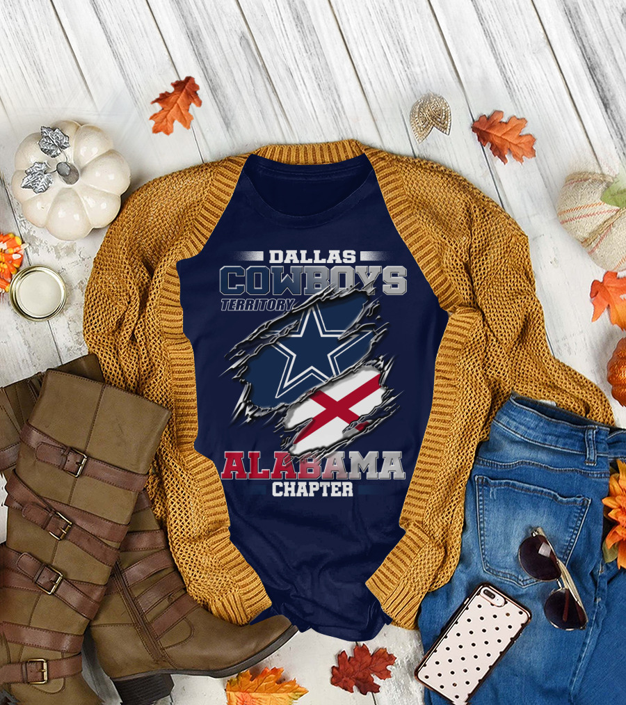 Dallas Cowboys Territory Alabama Chapter T-Shirt
