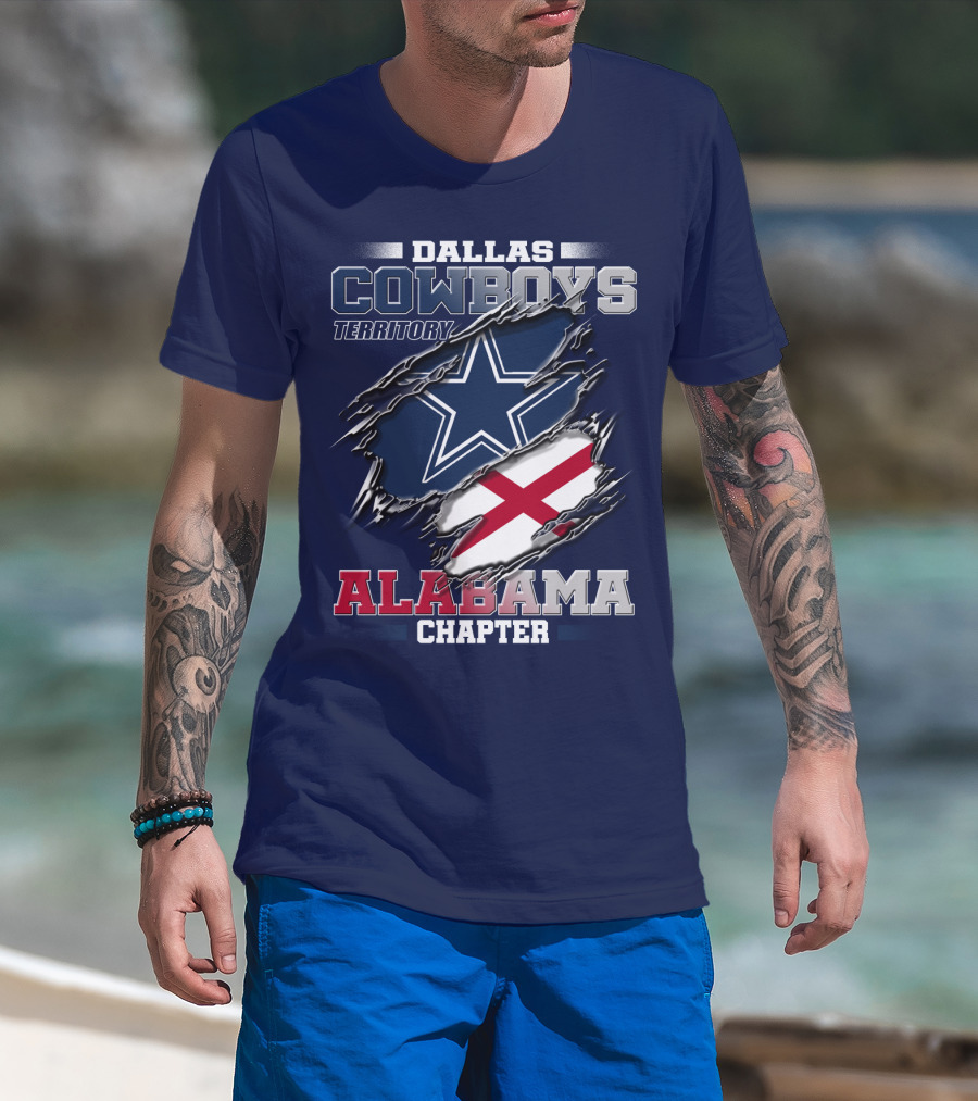 Dallas Cowboys Territory Alabama Chapter T-Shirt