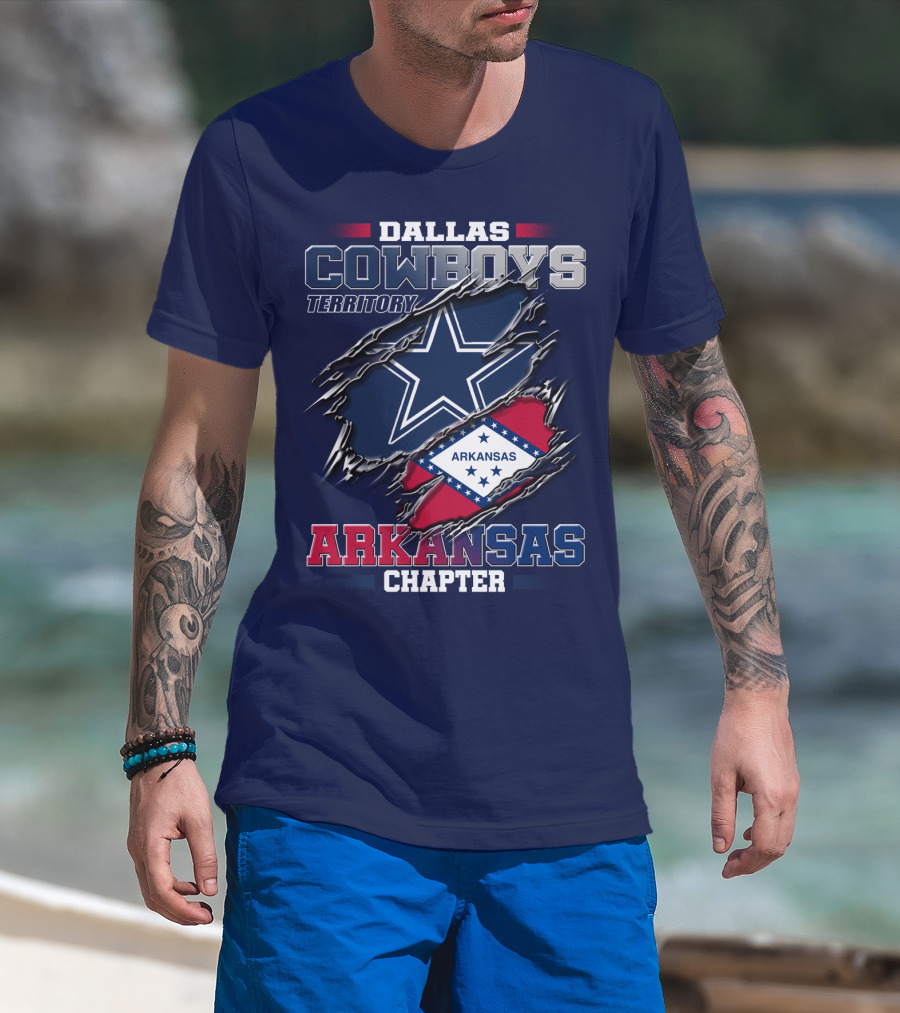 Dallas Cowboys Territory Arkansas Chapter T-Shirt