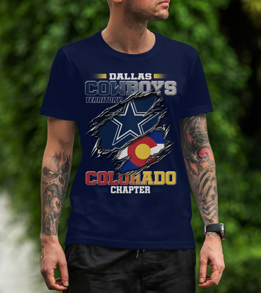 Dallas Cowboys Territory Colorado Chapter T-Shirt