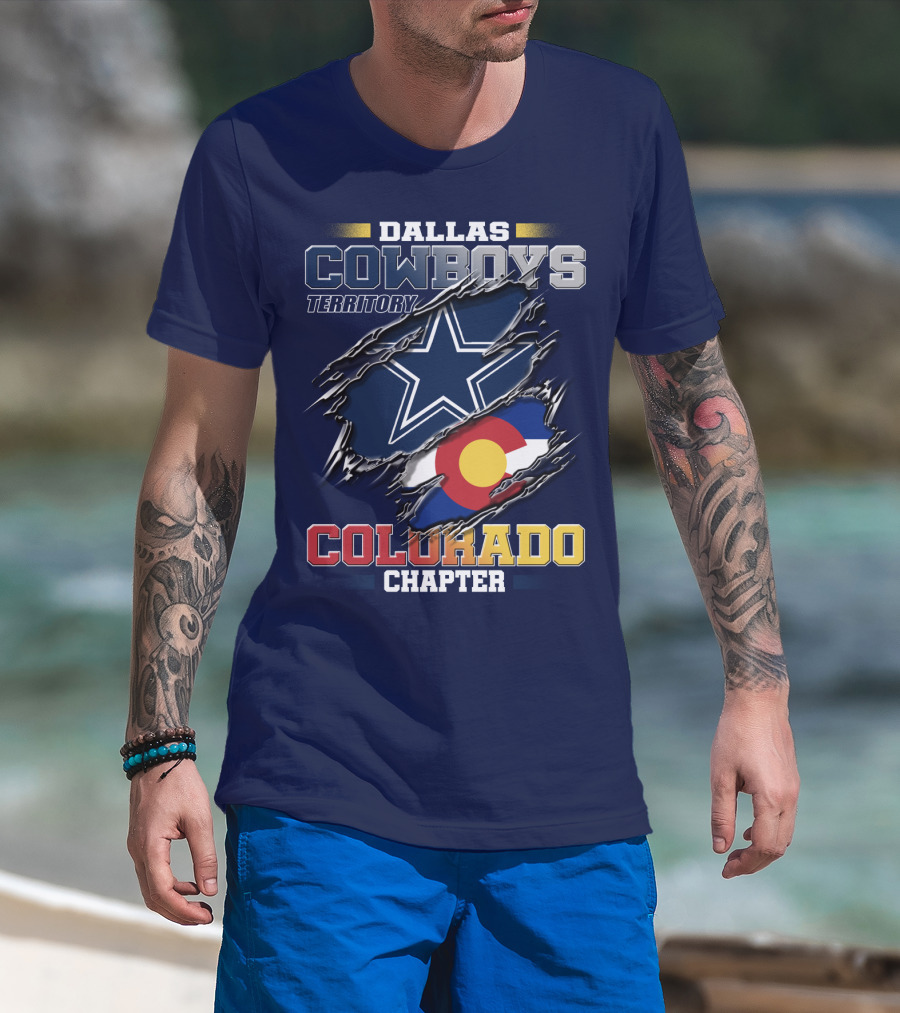 Dallas Cowboys Territory Colorado Chapter T-Shirt