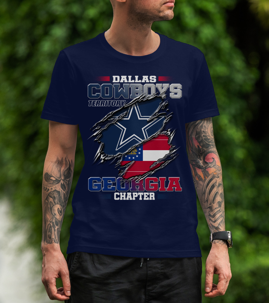 Dallas Cowboys Territory Georgia Chapter T-Shirt