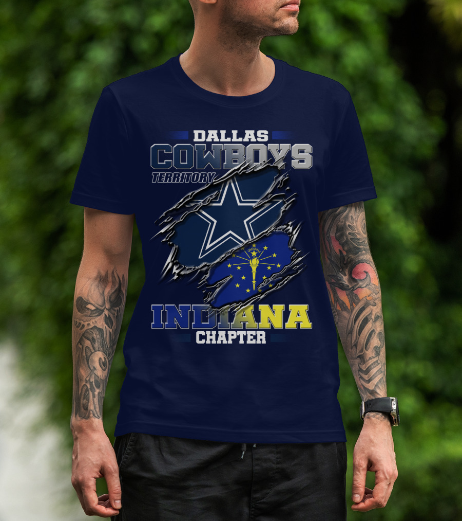 Dallas Cowboys Territory Indiana Chapter T-Shirt