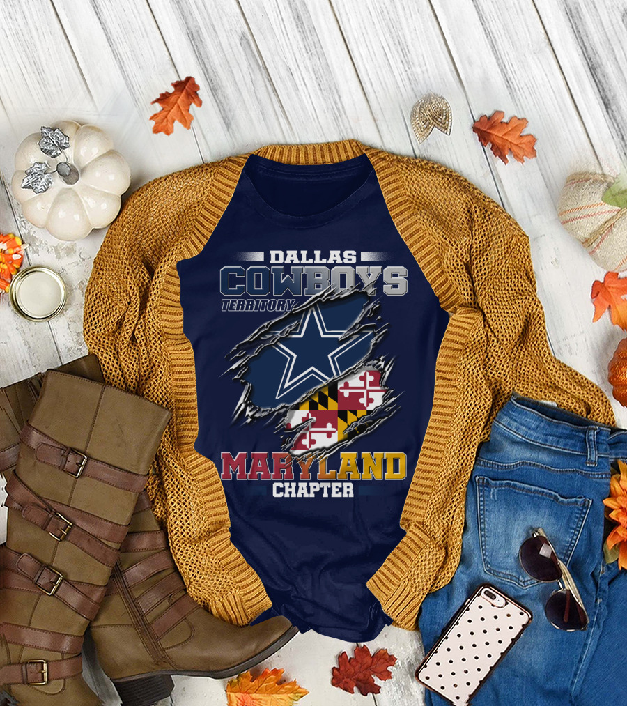 Dallas Cowboys Territory Maryland Chapter T-Shirt