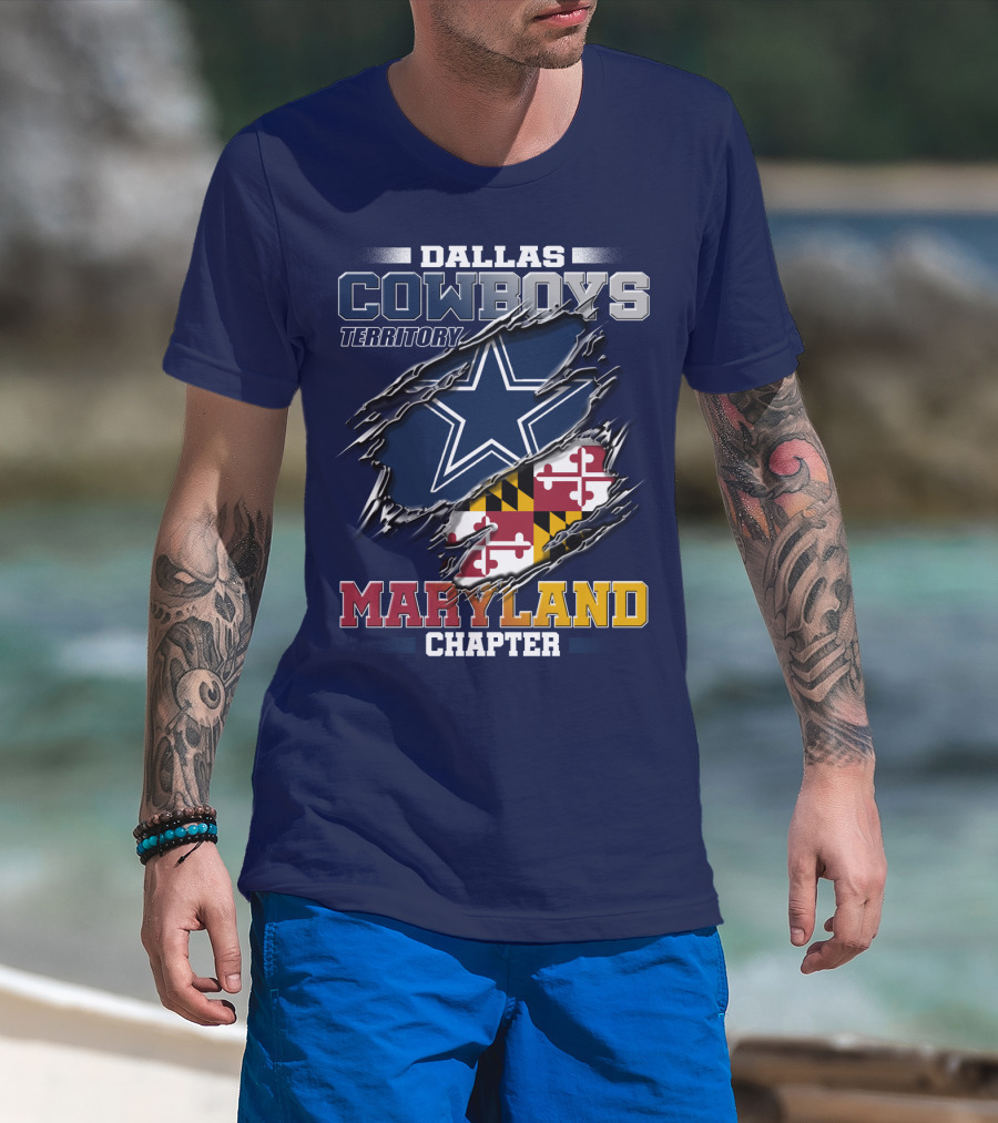 Dallas Cowboys Territory Maryland Chapter T-Shirt