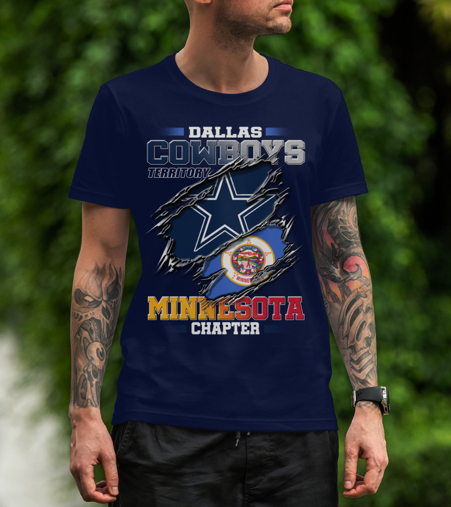 Dallas Cowboys Territory Minnesota Chapter T-Shirt