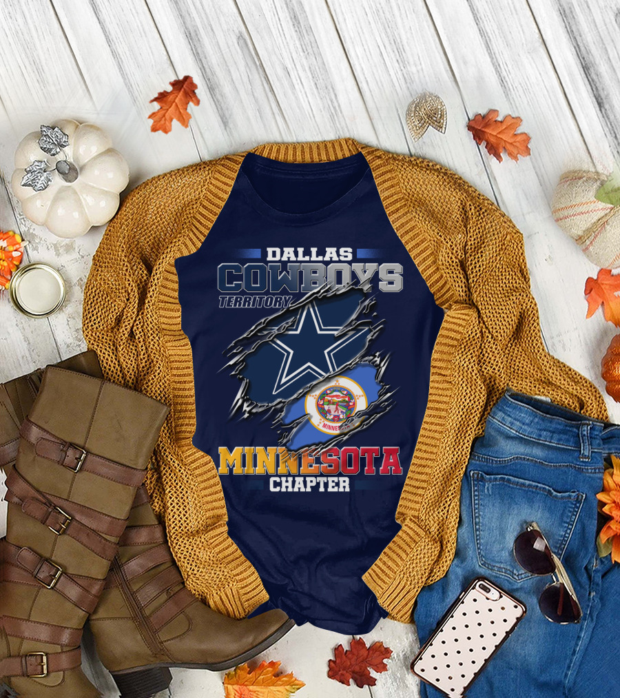 Dallas Cowboys Territory Minnesota Chapter T-Shirt