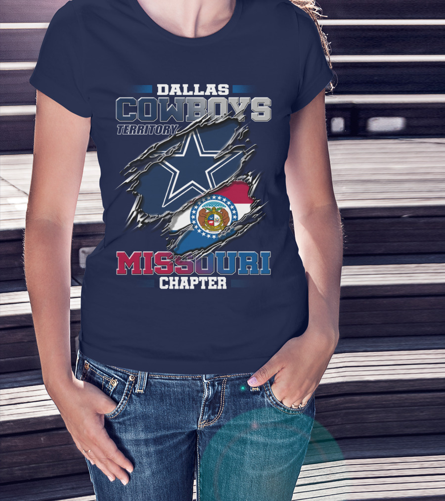 Dallas Cowboys Territory Missouri Chapter T-Shirt