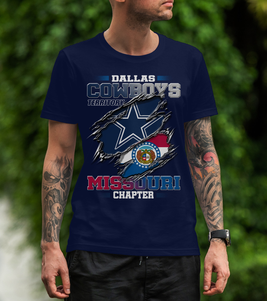 Dallas Cowboys Territory Missouri Chapter T-Shirt