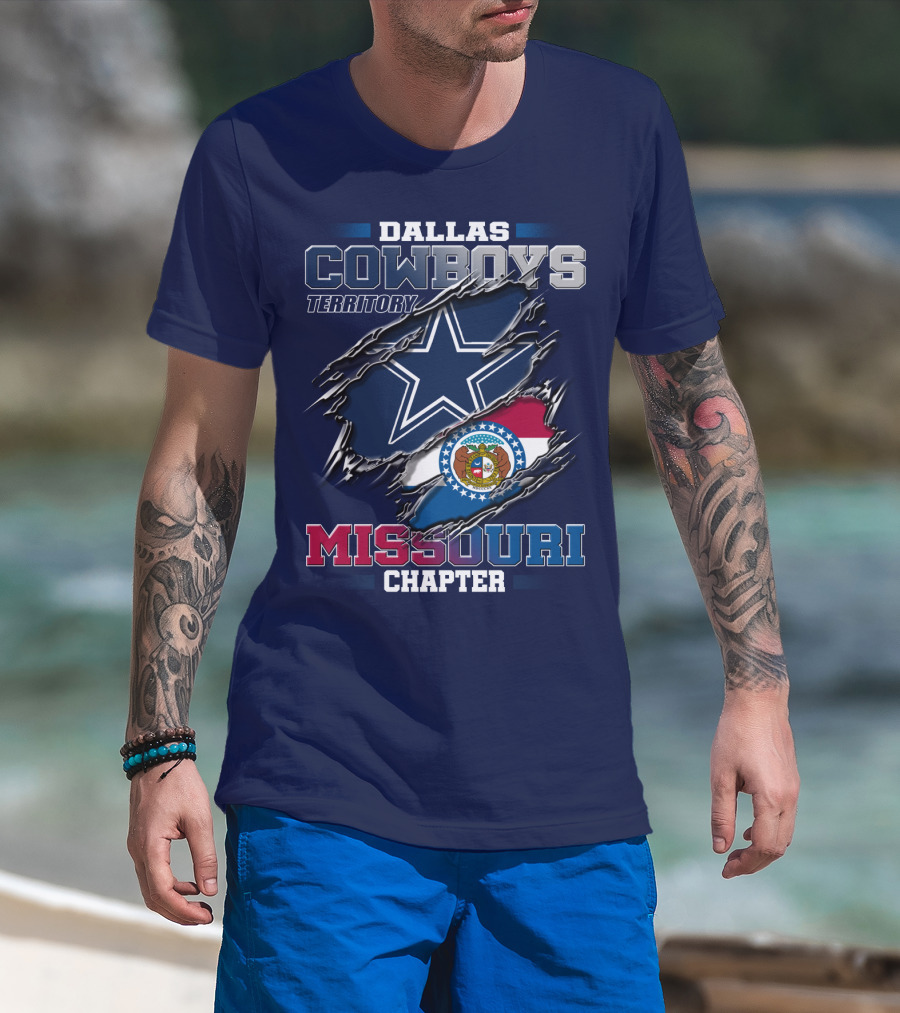 Dallas Cowboys Territory Missouri Chapter T-Shirt