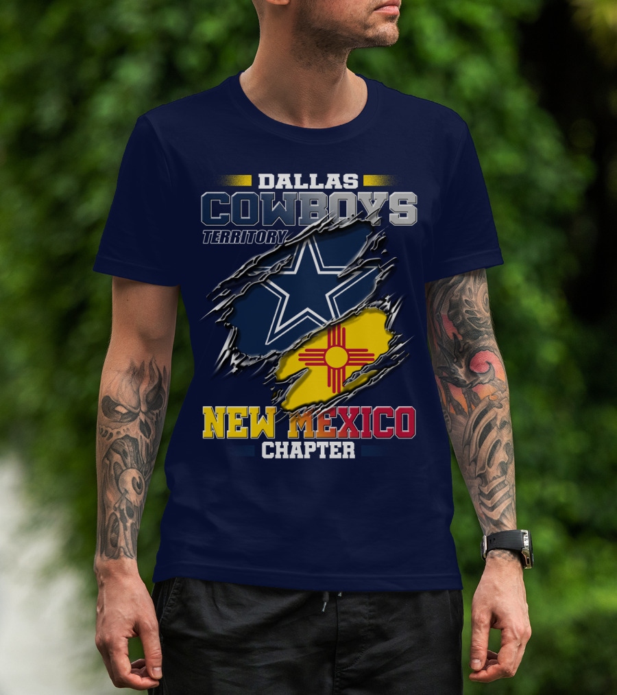 Dallas Cowboys Territory New Mexico Chapter T-Shirt