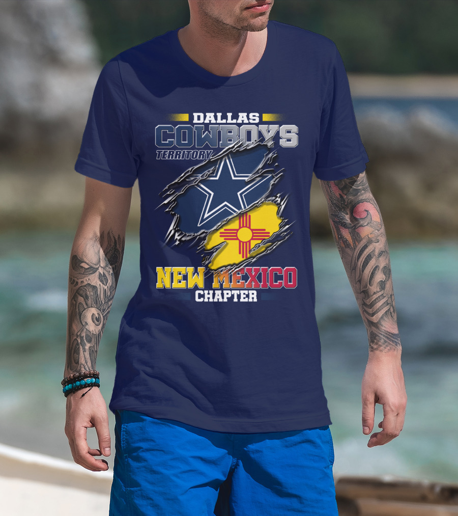 Dallas Cowboys Territory New Mexico Chapter T-Shirt