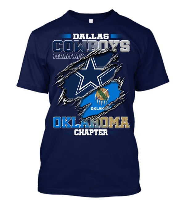 Dallas Cowboys Territory Oklahoma Chapter T-Shirt