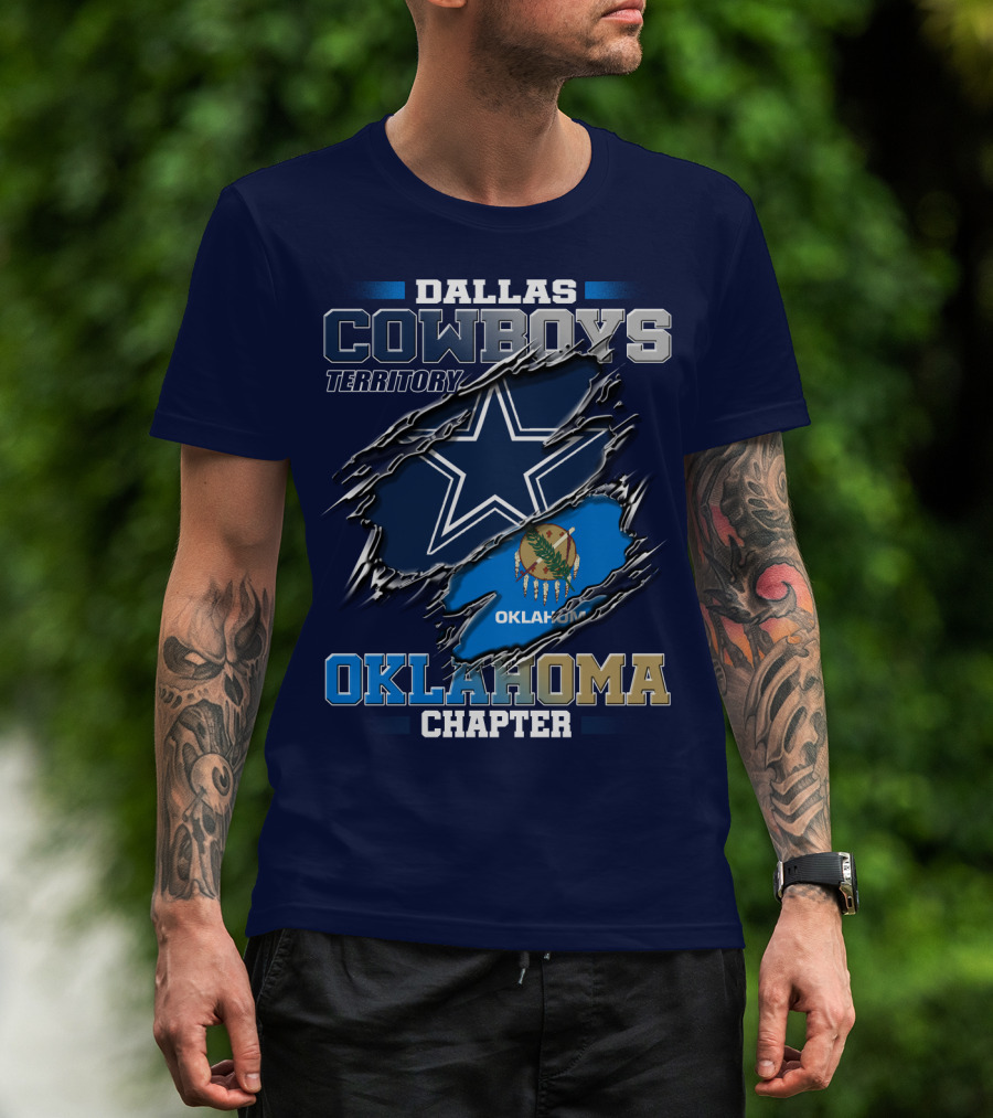 Dallas Cowboys Territory Oklahoma Chapter T-Shirt