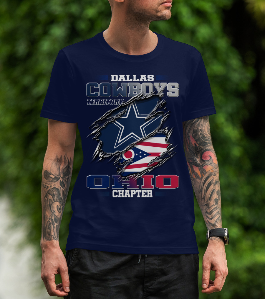 Dallas Cowboys Territory Ohio Chapter T-Shirt